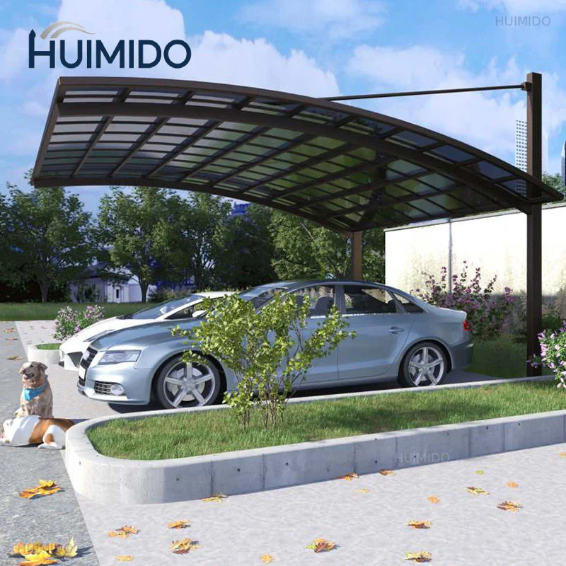 OneAlu Modular Carport: Aluminum Frame Vehicle Shelter for Custom Driveway Installations