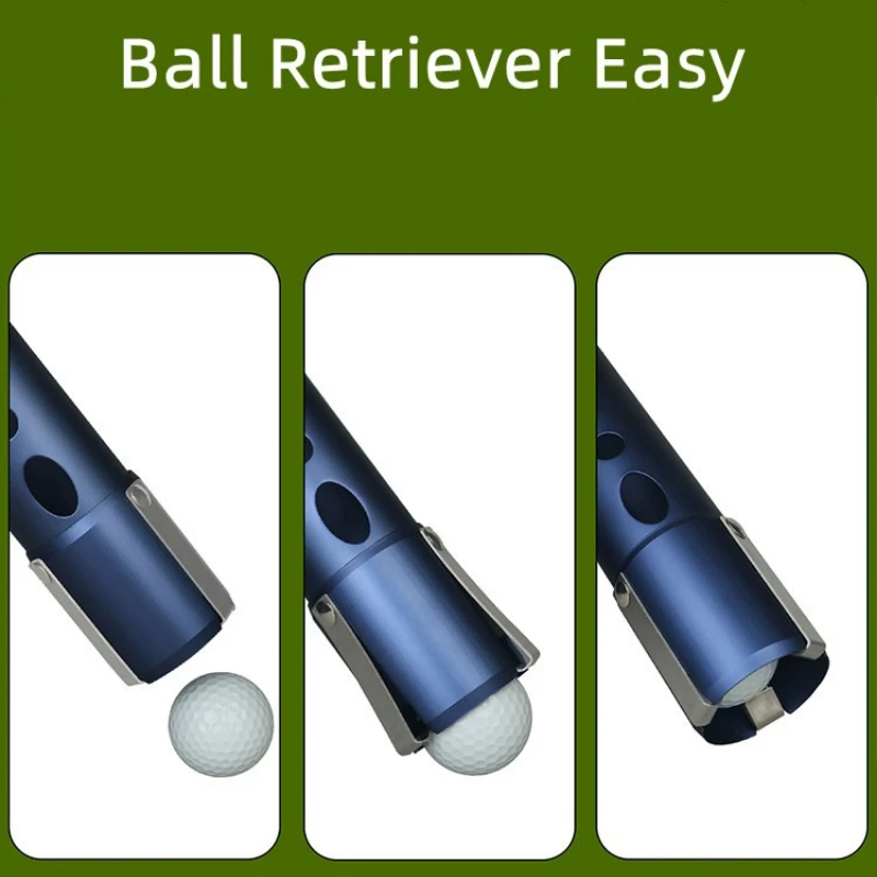 Устройство для извлечения мячей для гольфа, сборщик из алюминиевого сплава, верхние двухсекционные съемные мячи, устройство для извлечения мяча для гольфа, удерживает 21 гольф