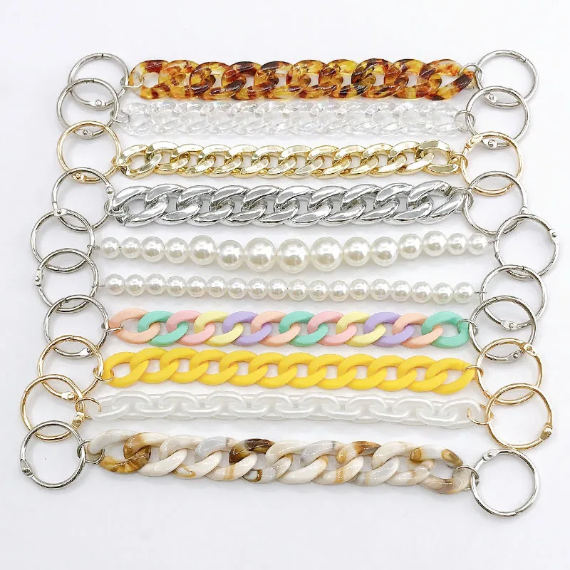 

1pcs chain shoes charms buckles gold rose diamond-mounted Accessories for bags phones clogs shoe Decorations muti color DIY