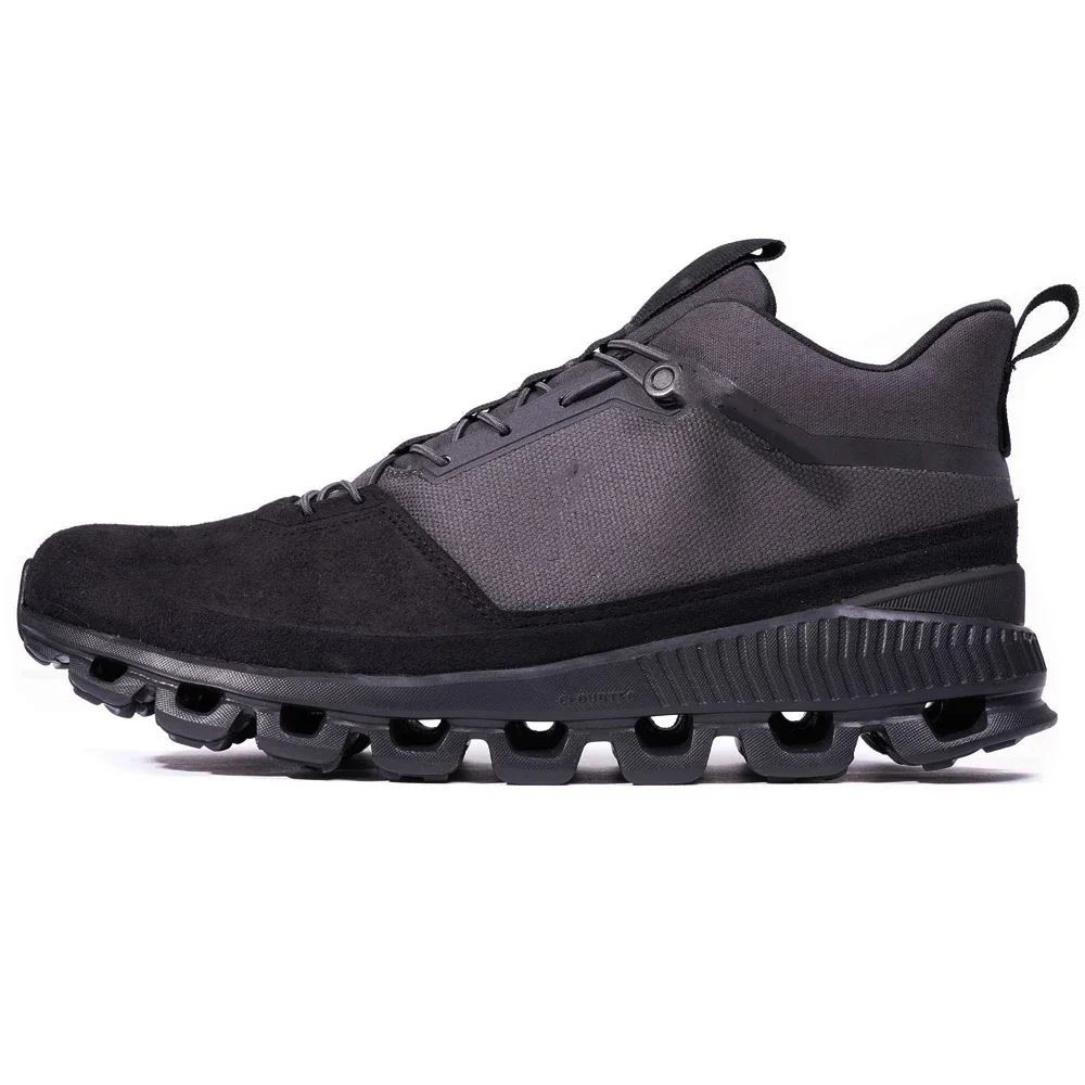 Cloud Hi-zapatillas de correr para hombre y mujer, zapatos deportivos informales de alta calidad, ligeros, elásticos, de ante, para correr al aire libre, originales