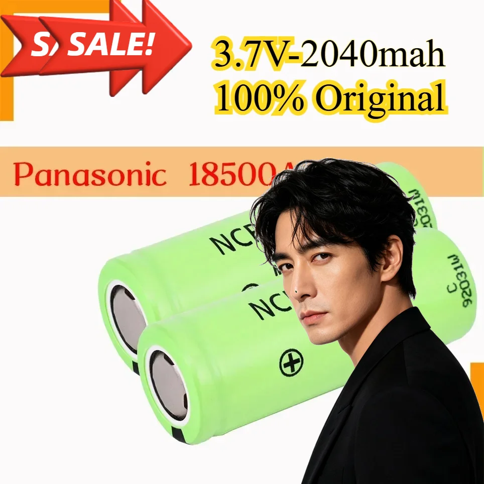 ☛☛3.7V 2040mAh New High Quality 18500a NCR 18500 100% Original For 3.6 V Battery For Toy Flashlight Ect
