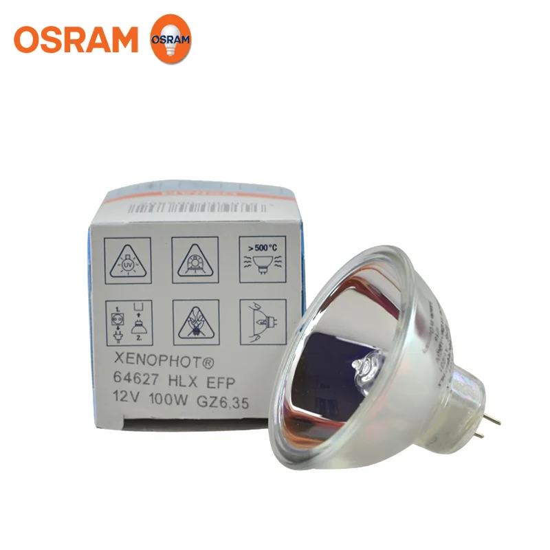 (2) Bóng Đèn Osram 64627 12V100W G6.35 Quang Camera Nội Soi Nhạc Cụ Đèn Halogen Cốc Bông Đèn Halogen