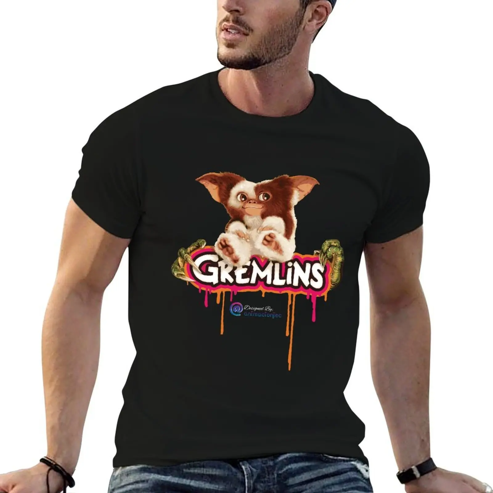 

The Gremlins - 4K Illustration - Christmas Classic T-Shirt t shirts for man cotton man t shirt graphic T-Shirt