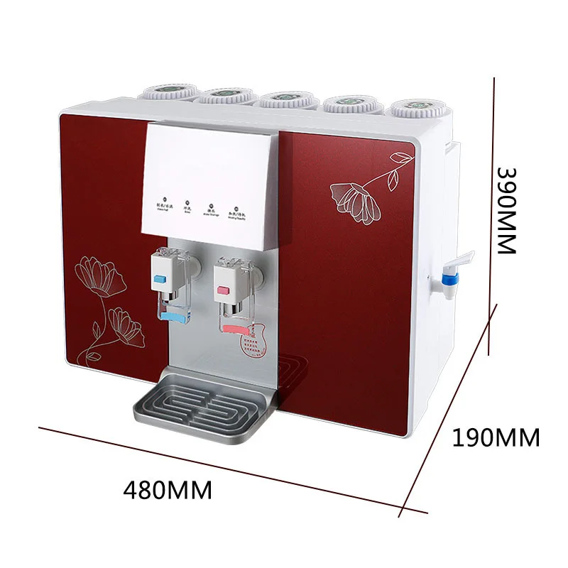 Fruit Vegetable Purifier Household RO Water Purifier Heating Machine RO Reverse Osmosis Detoxification Machine