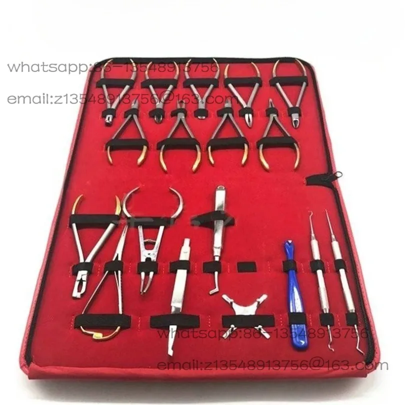 18-Piece tool set, forming pliers, stainless steel instrument arch wire, spot quick delivery
