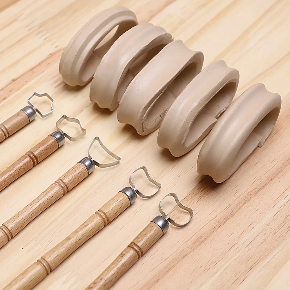 

Керамические инструменты для лепки, резьбы по глине, формирования ручек чайных и водных чашек, металлический скребок для скульптур, принадлежности для художников, рекомендовано для студий.