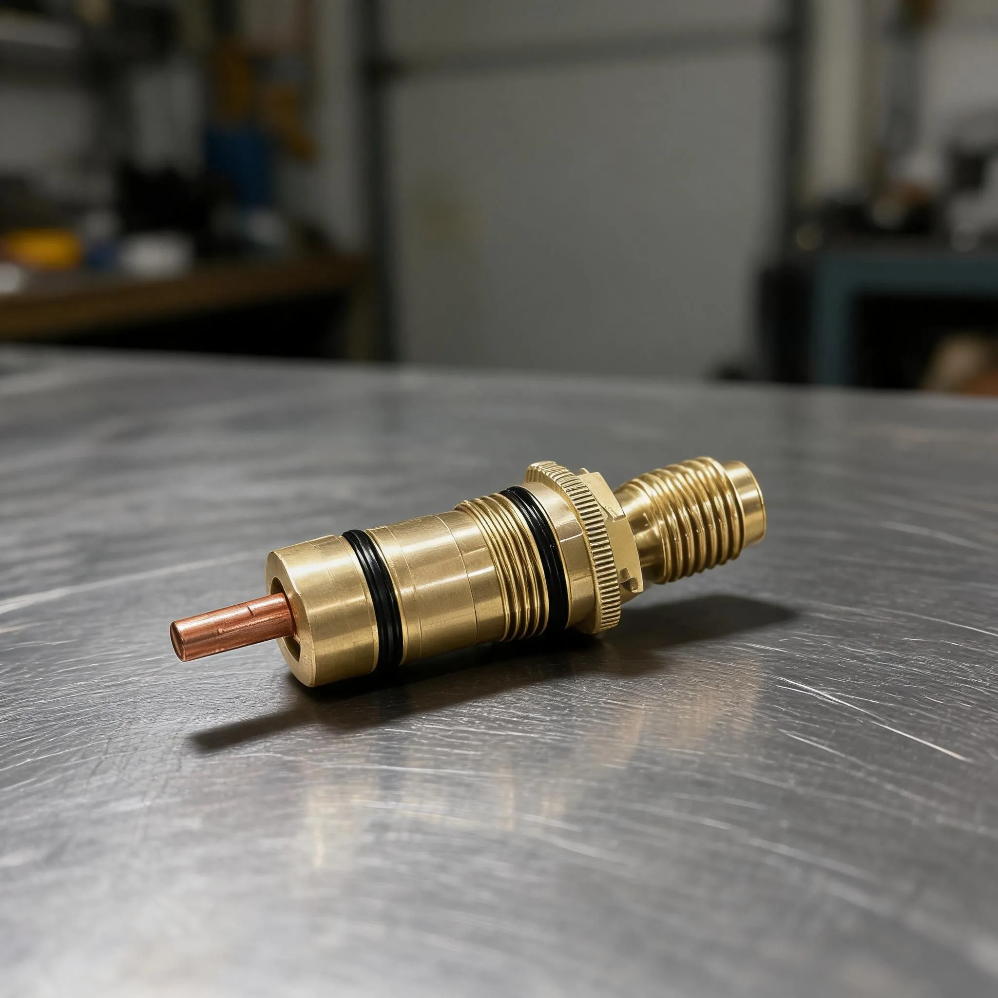 47050000 Thermostatic Cartridge for Shower Valve G1/2 Brass Replacement Cartridge Compatible with Multiple Models