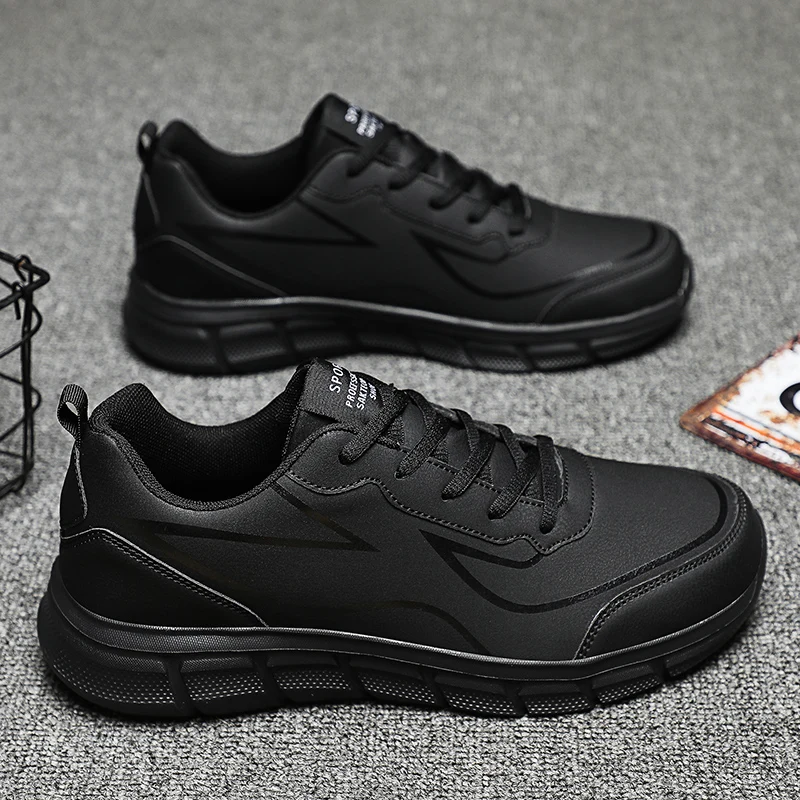 

Men Casual Sports Shoes Anti-skid Durable Running Tennis Trainers Man Fashion Casual Men's Autumn Waterproof Sneakers