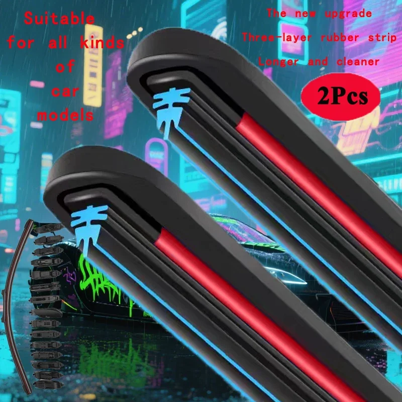 

For MG GS 2015 2016 2017 2018 2019 2020 Front Window Windshield Windscreen Car Accessories Brushes Washer 2pcs Car Wiper Blades