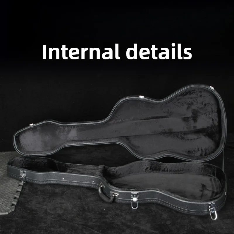 ST 形状エレキギターケース木製防水落下防止ギターケース耐ストレス防湿楽器バッグ