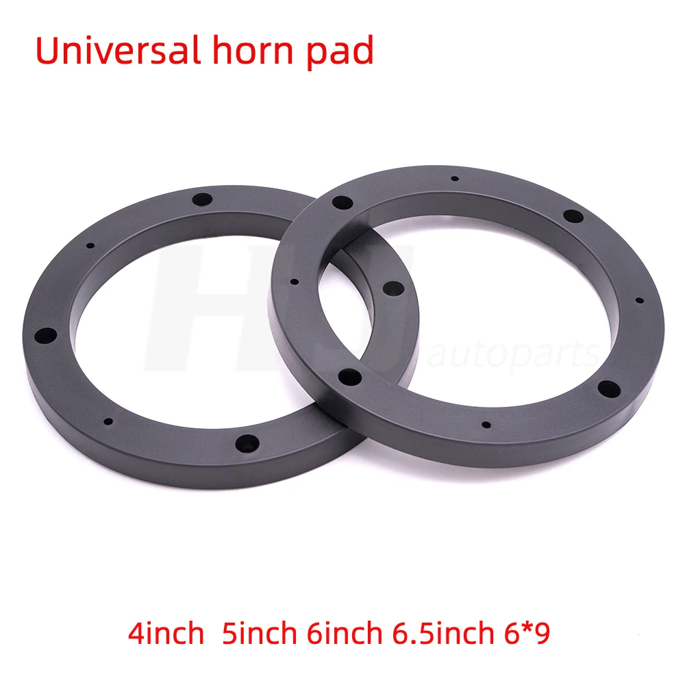 2pcs 6*9 4 5 6.5 Inch Universal Car Stereo Speaker Spacer Washer Plastic Mat Rings Sub Woofer Bracket Holder Adapter For Car