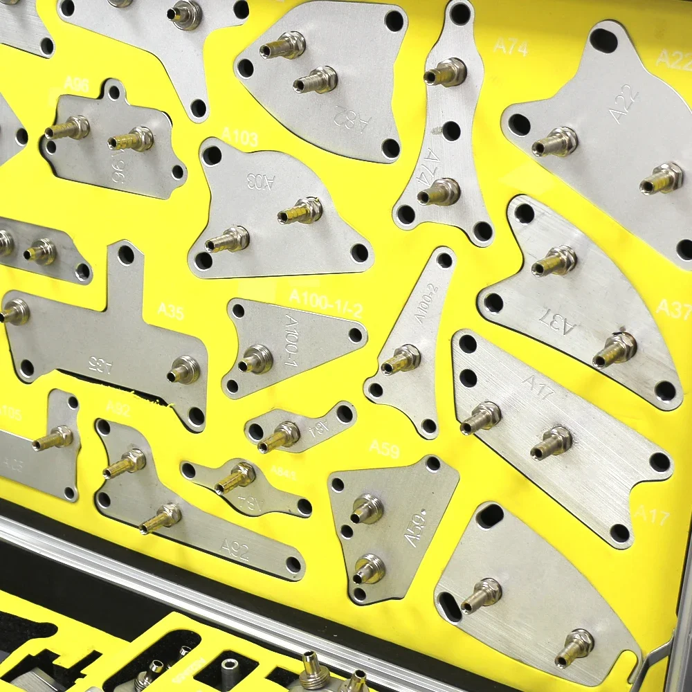 

TLF 140PCS Fittings for Intelligent Transmission Cleaner & Drainer Aluminum Fluid Exchanger Automatic Transmission Fluid Exchang