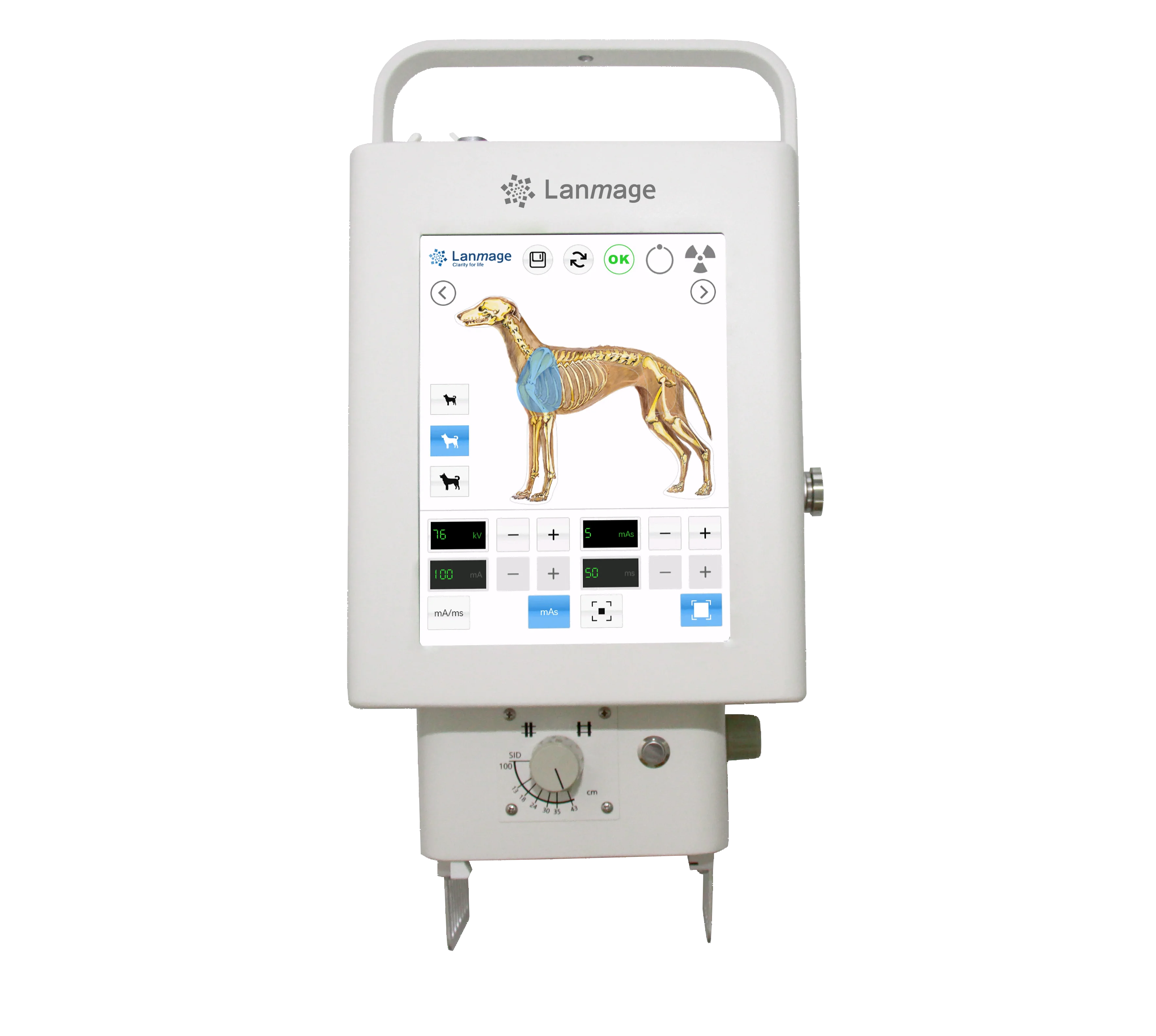 Portable Vet  Animal DR X-Ray Equipment: High-Resolution Imaging for Veterinary Clinic, Hospital Use,Vet Application