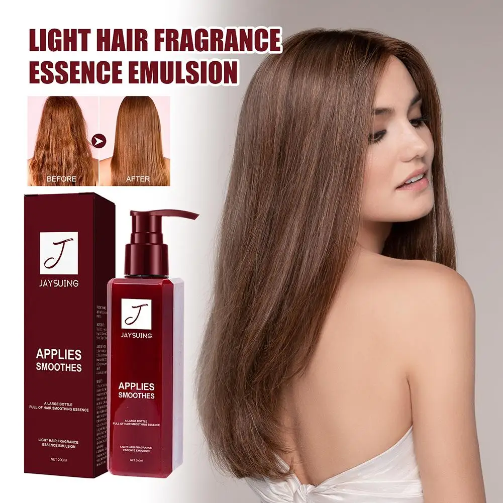 Condicionador Leave-in Smoothing Cabelo, Tratamento Suave, Condicionador, Melhore o Creme, Hidratante, Cuidados Mágicos, Cabelo Seco, S0U8