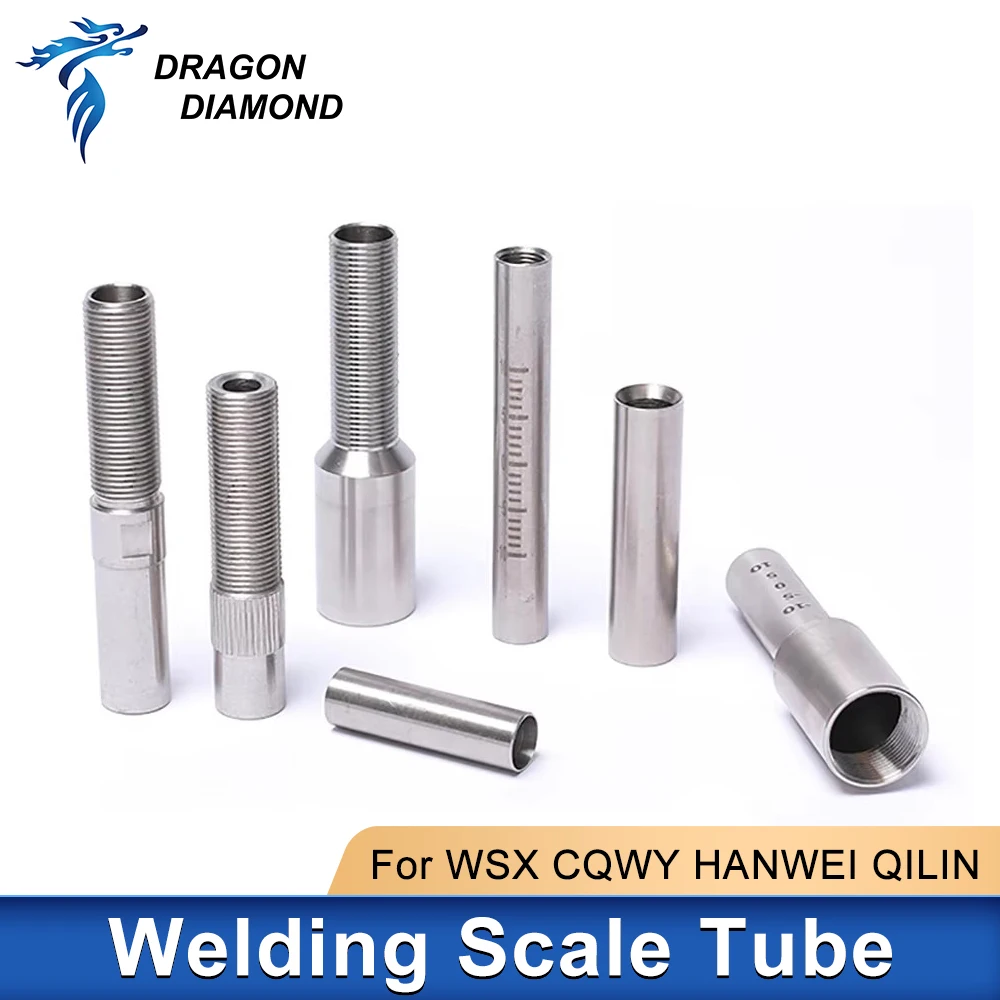 

Handheld Laser Welding Scale Tube Stainless Nozzle Connector Kits For WSX CQWY HW QILIN Weld Head Machine Accessories