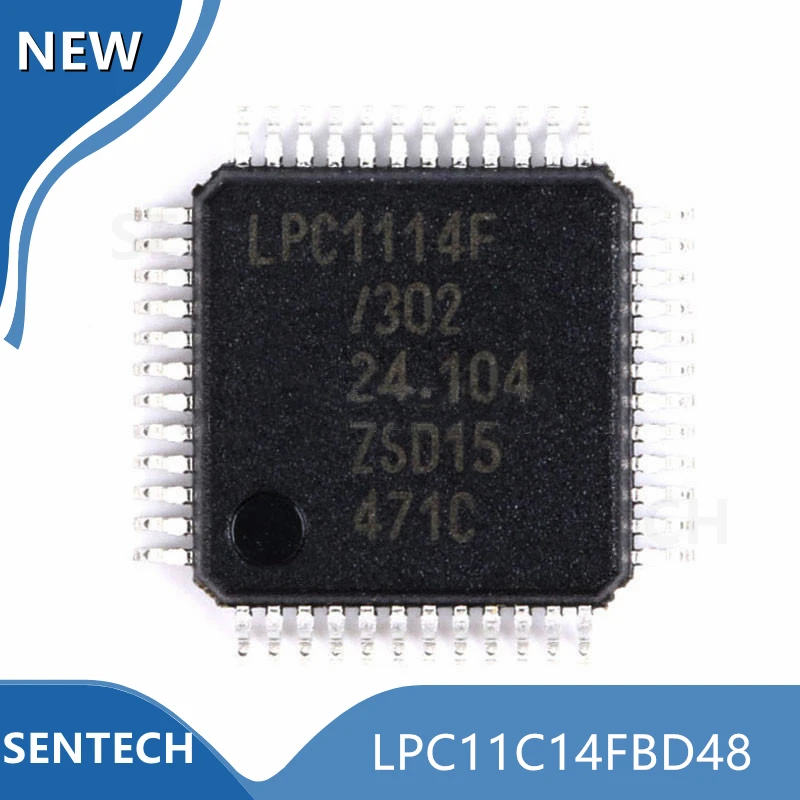 

5Pcs/Lot Original Authentic LPC11C14FBD48/301 Package LQFP-48 SMD 8-Bit Microcontroller-MCU LPC11C14FBD48 LPC11C14F