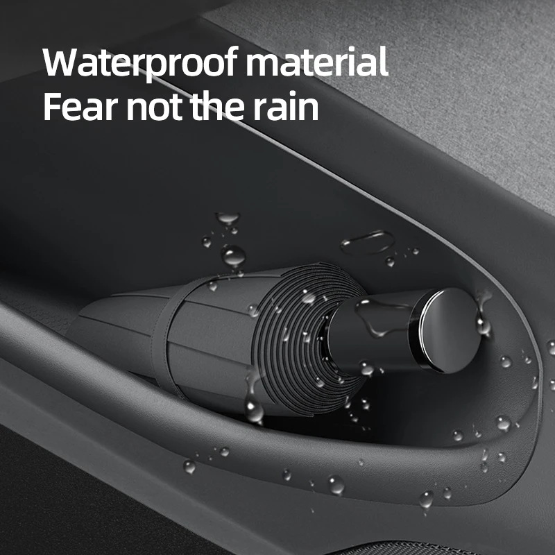 Wodoodporne pudełko do przechowywania w szczelinie drzwiowej z TPE, wewnętrzne pudełko do przechowywania na krawędzi drzwi do modelu TSL 2025, modelu TSL Refreshed Model Y