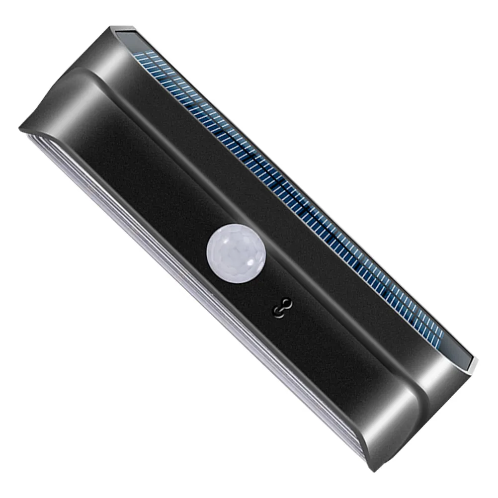 1Pcs Solar Wall Lamp LED Outdoor Light with Motion Sensor IP65 Waterproof Corrosion Resistant Sunlight Charged Wall Mounted Yard