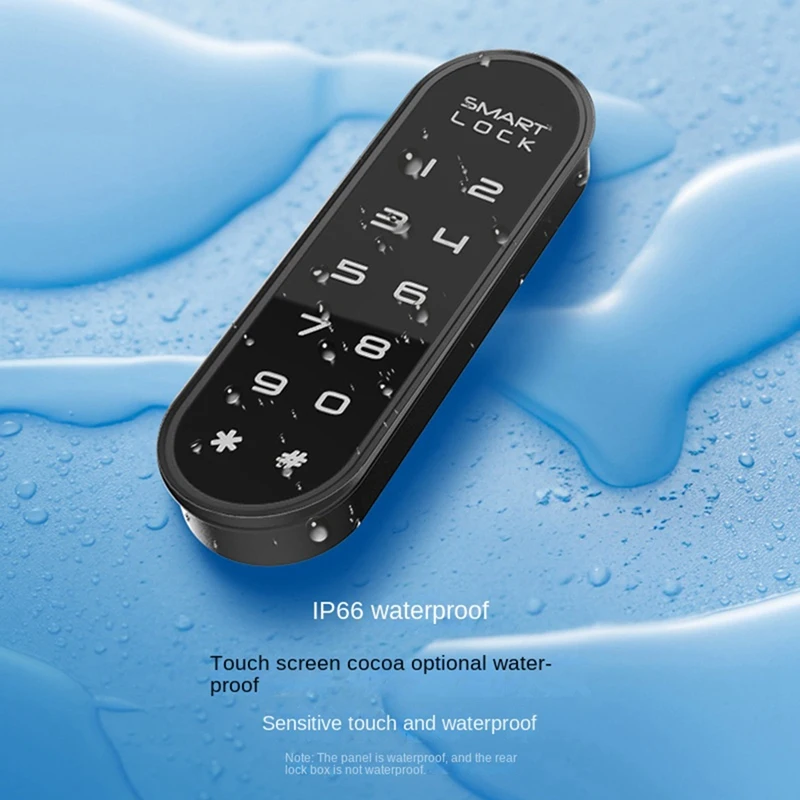 Новый замок с сенсорной клавиатурой и кодом, электронный дверной замок с кодом и кодом, 2 в 1, Умный Замок