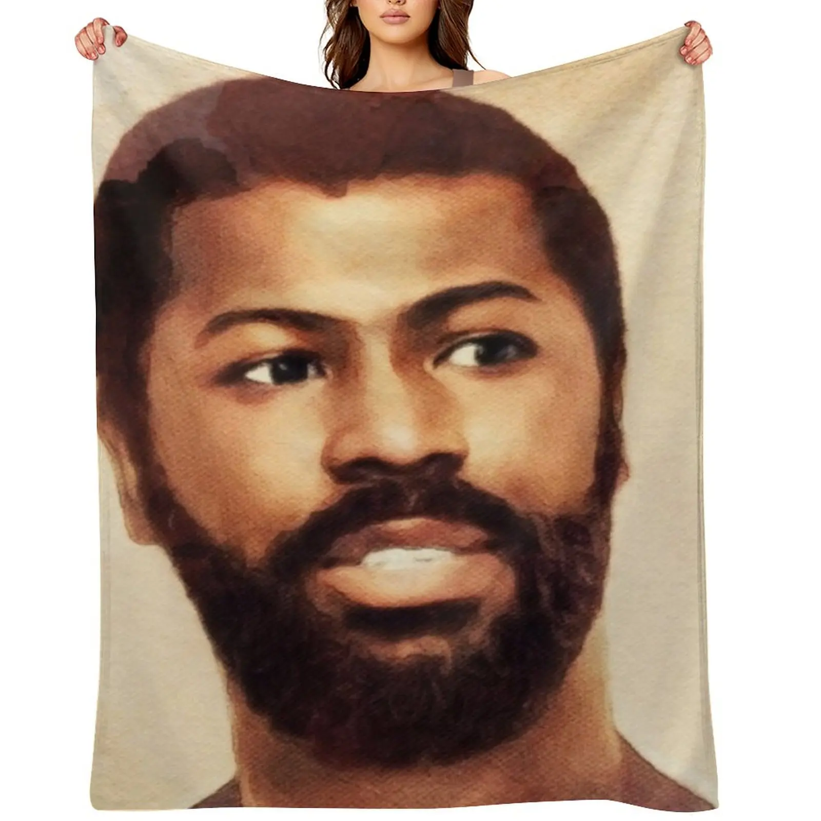 

Teddy Pendergrass, Music Legend Throw Blanket Comforter Soft Decorative Sofa Camping Blankets