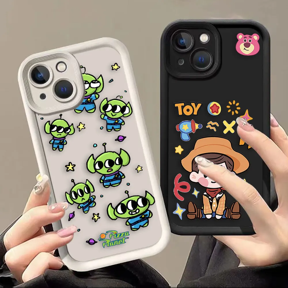 Disney Toy Story Anime Phone Case For VIVO V20 V23 V23E V25 V27 V27E V29 V30 V30E X60 X70 X80 X90 X100 Silicone Case Cover Funda