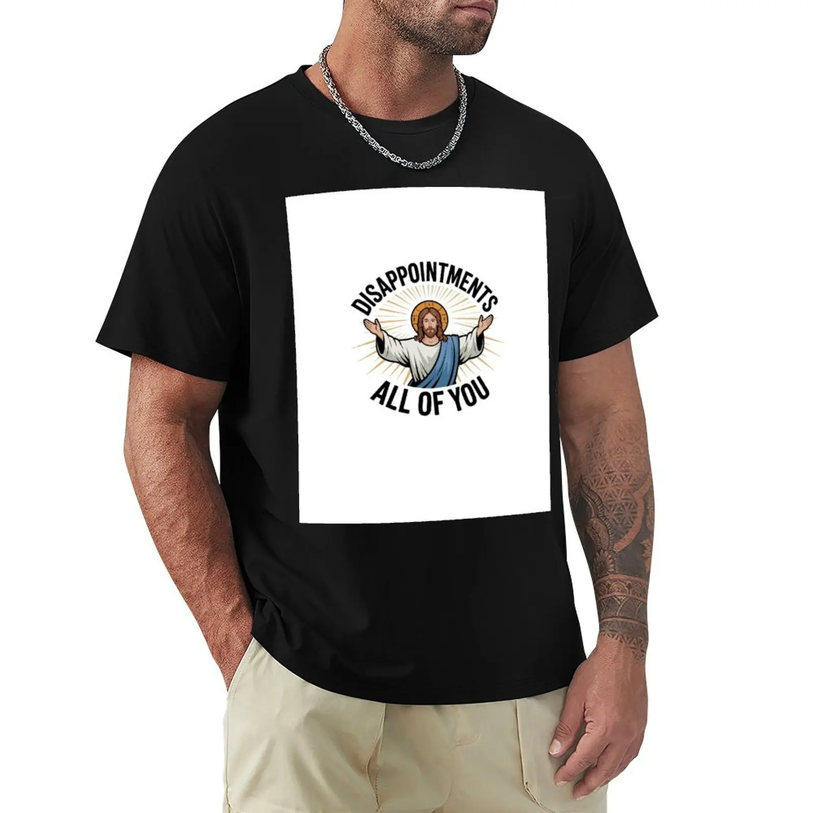 Déceptions. Vous tous. T-shirt de travail basique à manches courtes