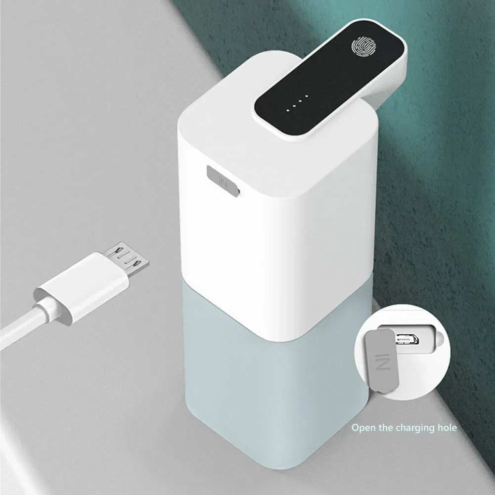 

Automatic Liquid Soap Dispensers Intelligent Charging Universal Liquid Foam Machine Wall Mounted Waterproof for Hotel Wash Basin