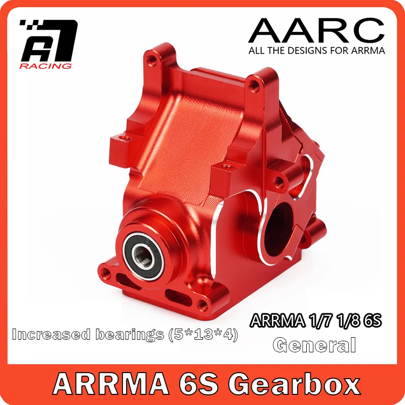 

Металлическая обновленная коробка передач для RC ARRMA 6S MOJAVE KRATON TYPHON INFRACTION FELONY OUTCAST AR310854