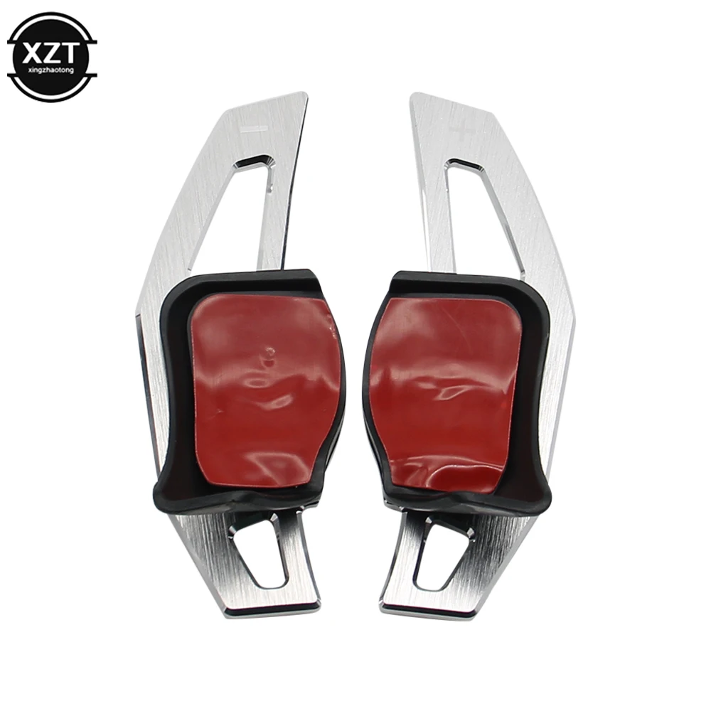 For Volkswagen VW Tiguan Golf MK6 GTI Jetta MK5 Passat B6 CC Scirocco R36 R20 Steering Wheel Aluminum Shift Paddles Car styling