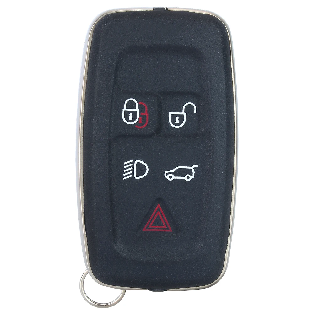 KEYECU 5 Tasten KOBJTF10A Für Land Rover LR2 LR4 Range Rover Evoque Sport 2010-2015 Smart 315 MHz 433 MHz ID49 Remote Key Fob