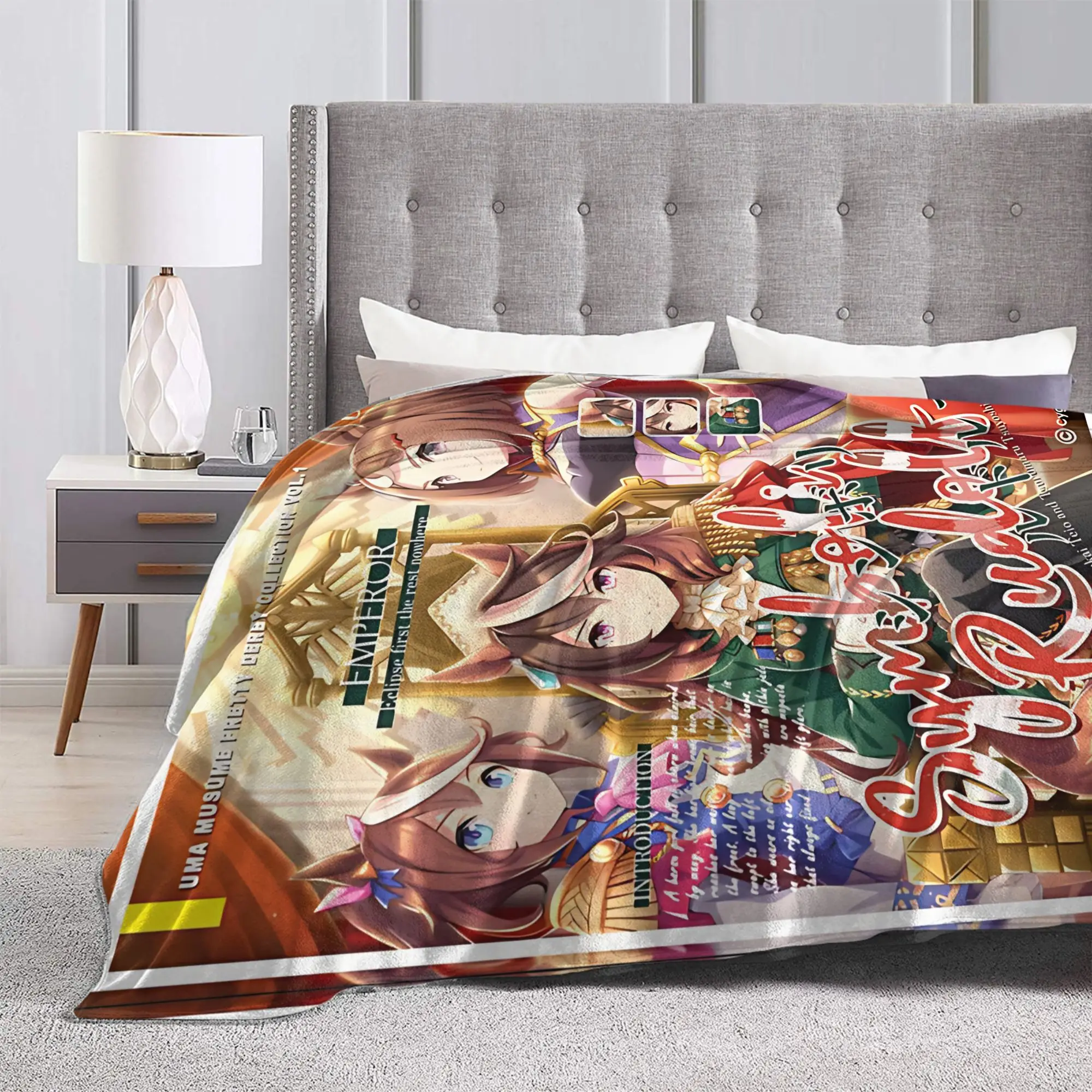 أوما موسومي سيمبولي رودولف بطانية من الفلانيل مخصص رمي بطانية للمنزل 150*125 سنتيمتر لحاف