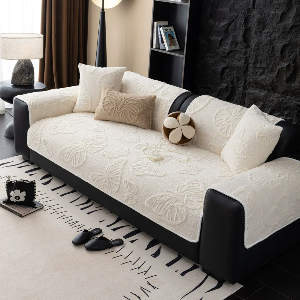 Sofa Cover Cloth Towel Full Cover Four Seasons Universal Sofa Cushion 2025 New Non-slip Leather Sofa Cover