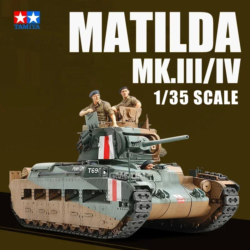 

1/35 модель TAMIYA 35300, танк британской пехоты Mk.IIA, сборочные весы, игрушки «сделай сам», комплект модели