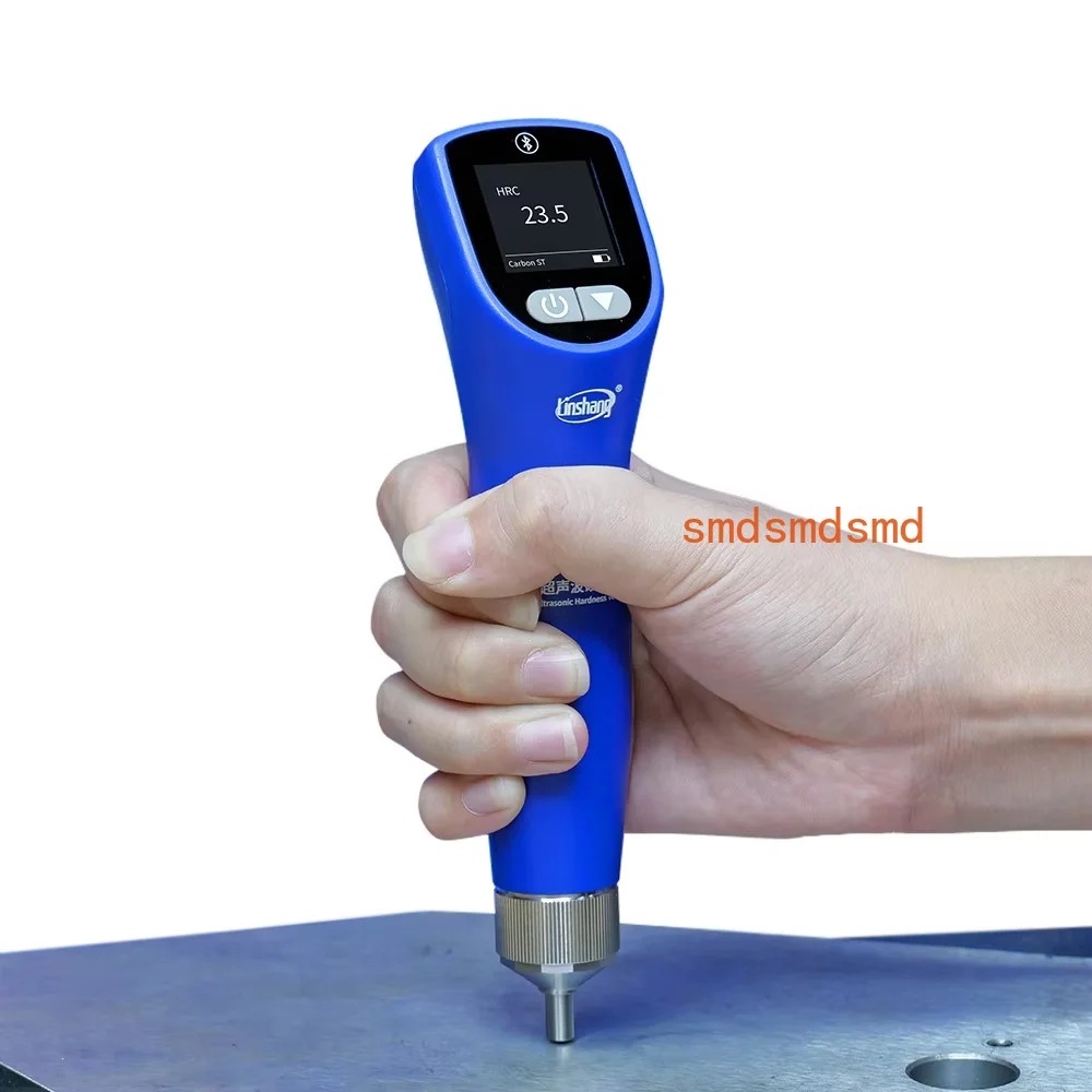 LS256 Portable Ultrasonic Hardness Tester Bluetooth Enabled UCI Method for Metal Alloy Weld Corrosion Pipe Multi Scale App