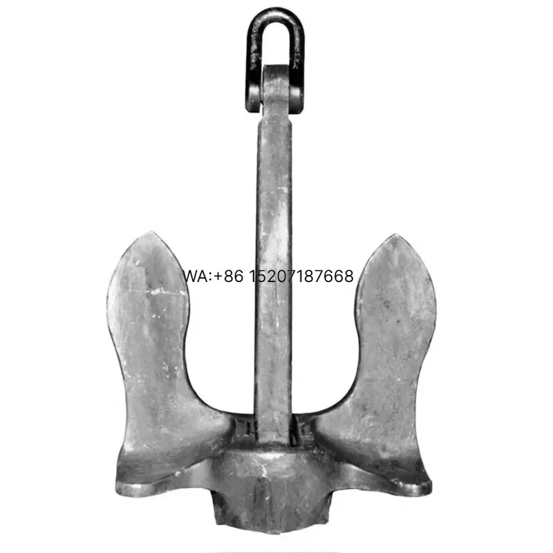 Wmwmnu for JIS Standard Marine Anchorage Hot Dip Galvanized DNV-GL Certified 100kg to 46000kg Stockless Anchor Wholesale