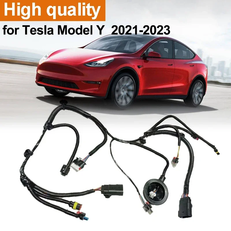 

Для Tesla Model Y 2021-2023, рамка радиатора для резервуара для воды, жгут проводов для переднего бампера, Фотоэлементы 248905000A