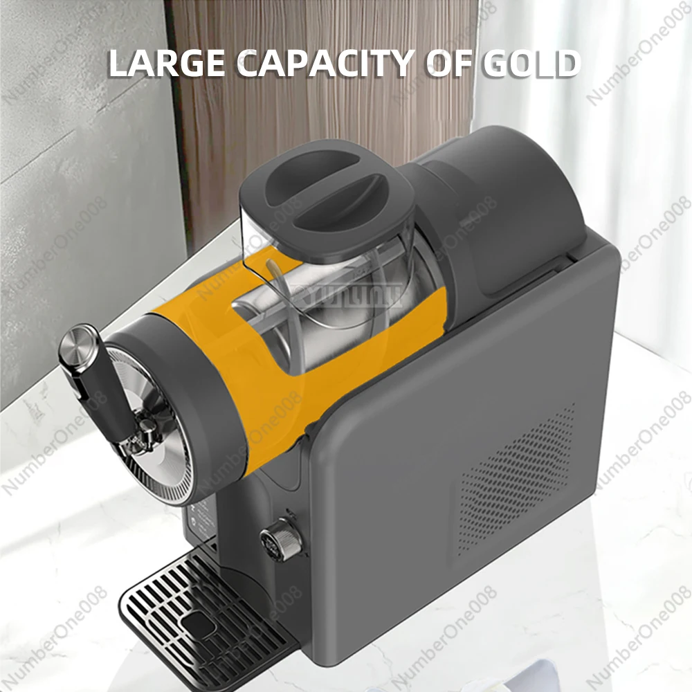 1.8L Fully Automatic Cold Drink Slush Machine Soft Serve Ice Cream Milkshake Maker Desktop Beverage Machine