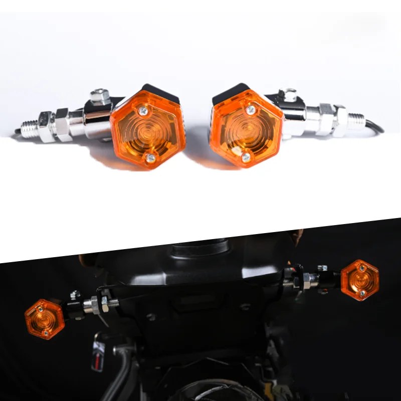 2PCS Universal Motorcycle Blub Turn Signal Lamp Turning Indicators Light Blinkers Motorcycle Accessories for KTM