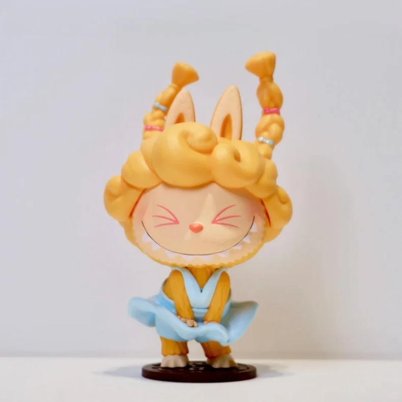 Original POPMART Labubu Retro Friseursalon Blind Box Actionfigur Sammlerstück Schreibtischdekoration Auto-Ornament Geburtstagsüberraschungsgeschenk – Detail 6