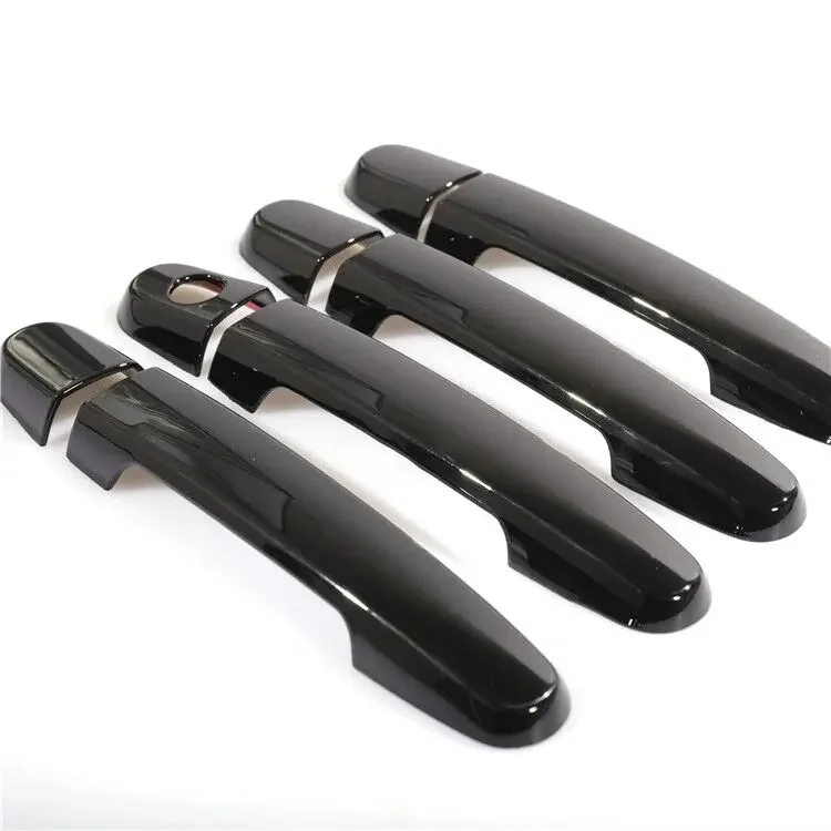 لتويوتا دايهاتسو تيريوس/بيجو J200/F700 بيروودوا نوتيكا ايكو وايلد 2006- 2016 لمعان أسود كروم غطاء مقبض باب السيارة الكسوة #3