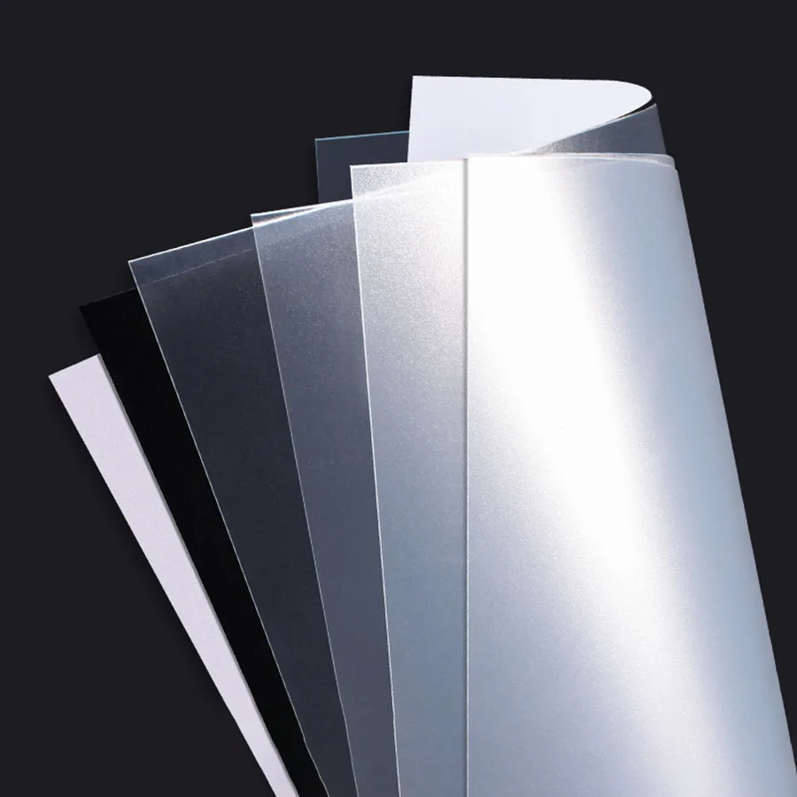 Frosted Translucent PP Plastic Sheet 100x100 100x200 148x210 200x200 200x300 210x297mm Thickness 0.3/0.4/0.5/0.6/0.8/1/1.5/2/3mm