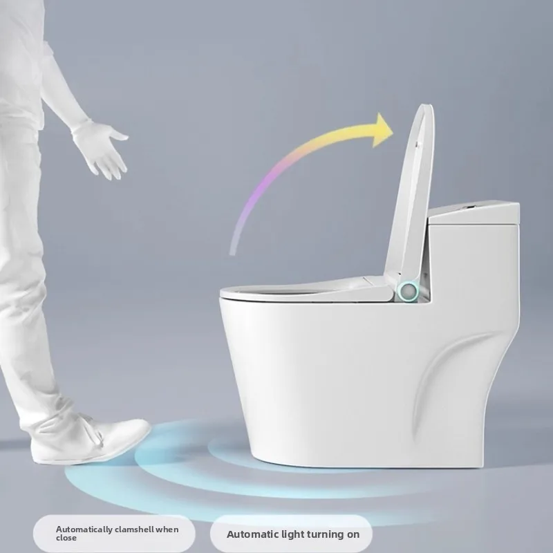 ‌Smart Bidet Toilet Seat, U-Shaped Heated Cover, Instant-Warm Cleaning System, IPX6 Waterproof Universal Toilet Cover