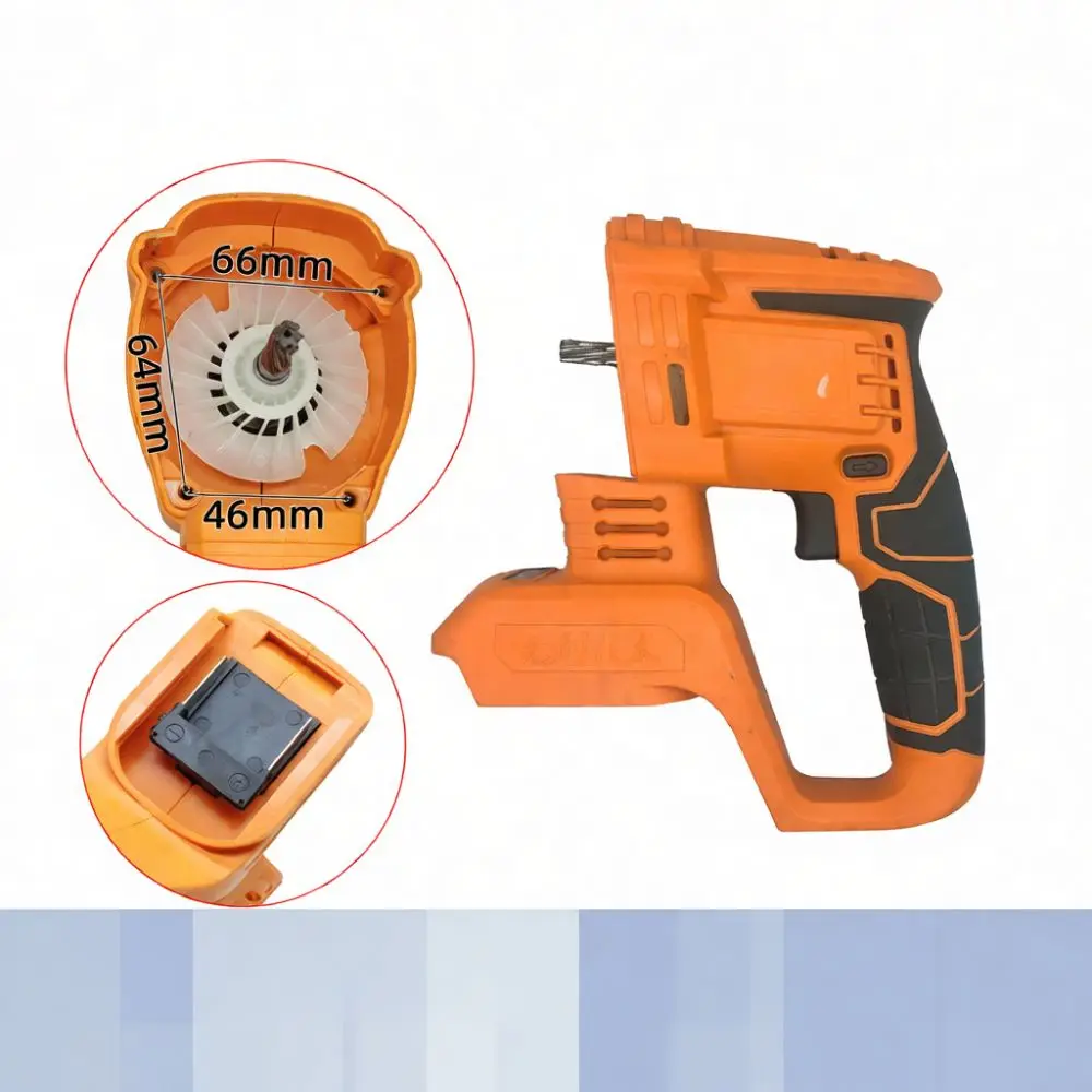 Brushless Motor Assembly For Makita Hammer Drill 7 Tooth Gear Integrated Switch Pins 5025 Power Tool Component