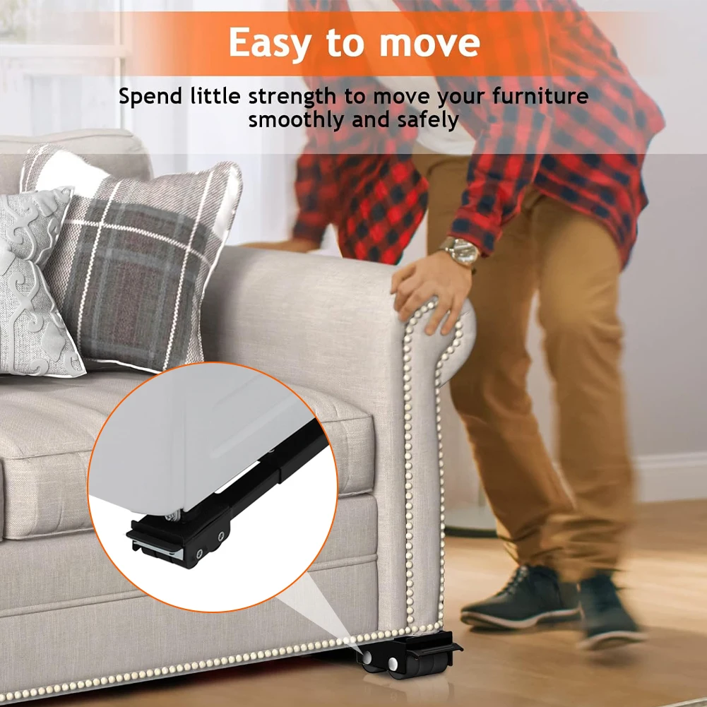 

24-колесная подставка для стиральной машины, выдвижной мобильный роликовый кронштейн, сверхмощное базовое крепление для холодильника для бытовой техники