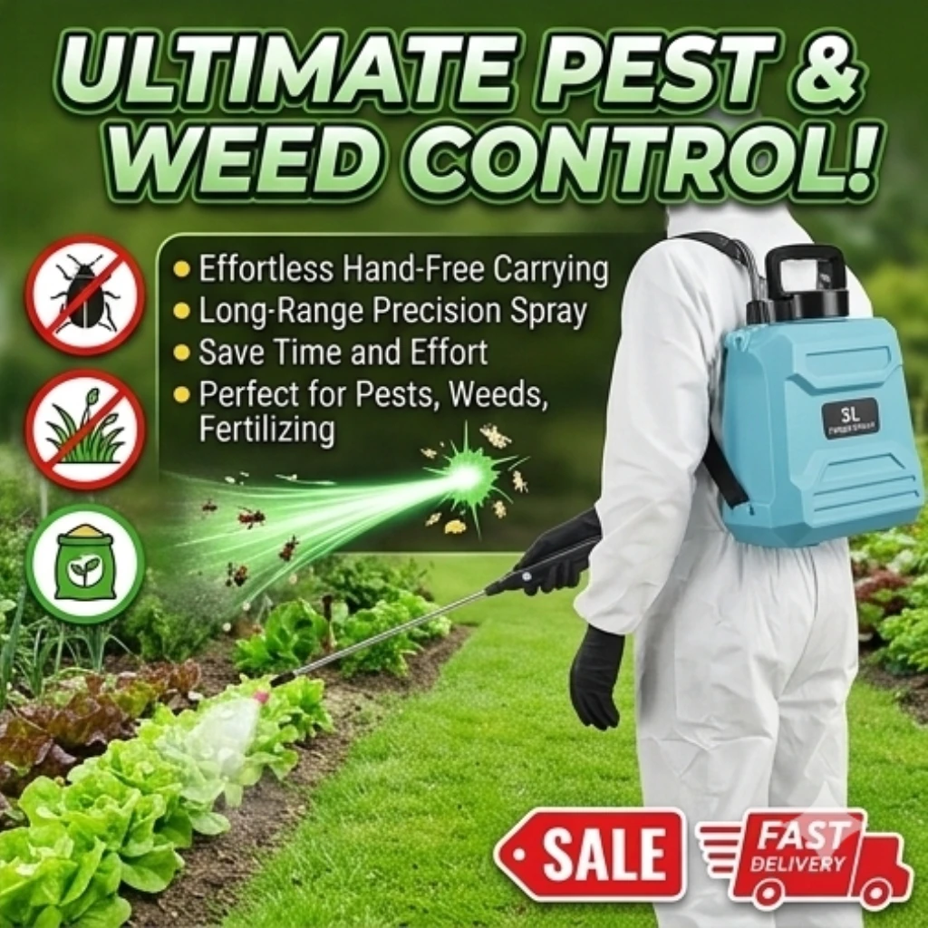 

Электрический опрыскиватель для растений 5 л с телескопической штангой, регулируемой медной насадкой, автоматический распылитель для теплиц и садов