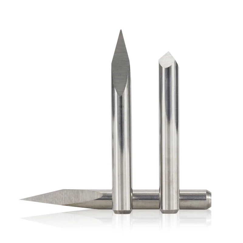 Imagem -05 - Edge Pyramid Gravura Bit Fresa Ferramenta de Fresagem de Madeira 3.175 mm Shank 20 30 40 45 60 90 Graus Cnc Router Bit 10 Pcs 3