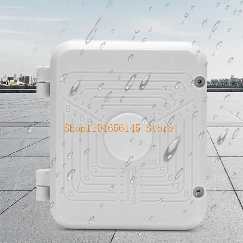 5asd 유니버설 스퀘어 보안 카메라 하우징 케이스 방수 감시 설치용 방수 ABS 플라스틱 용기