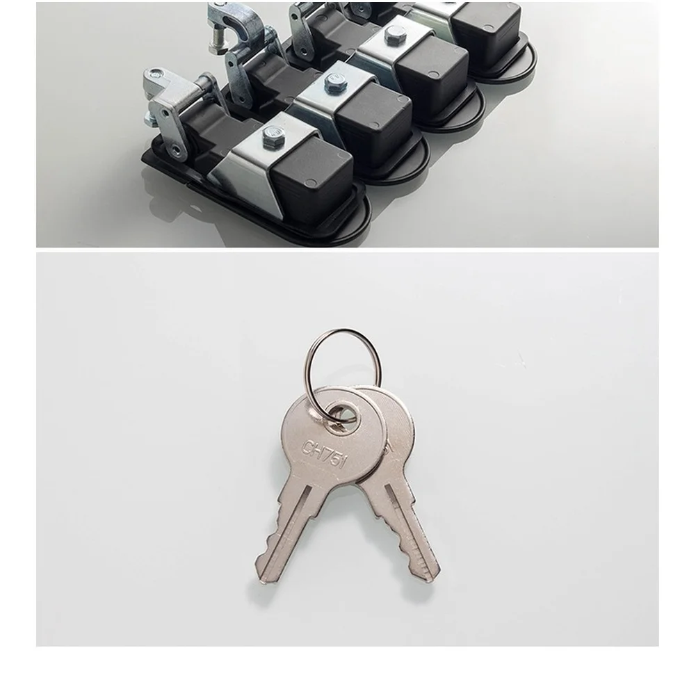 Zinc Alloy Push Button Door Lock For Car Cabinet
