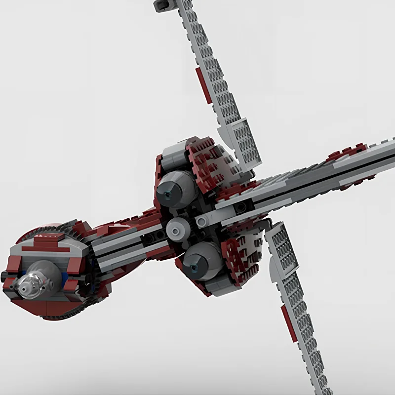 524 stücke MOC Stern teig B-Wing Mark II Starfighter Modell Flugzeug Modulare Design Bildung Modell Gebäude diy Blöcke Spielzeug geschenk