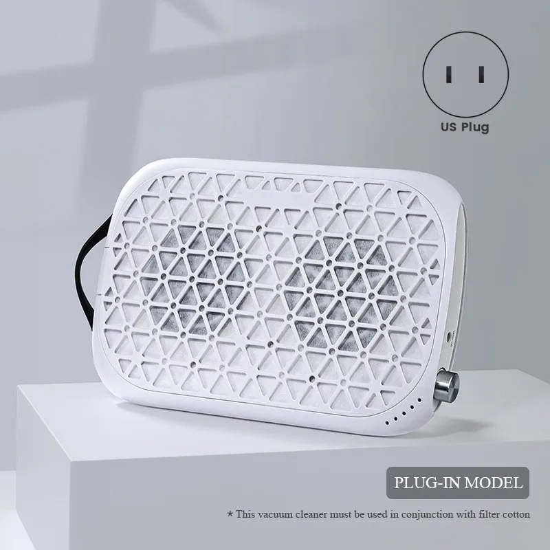【BEST】Professional Nail Dust Collector Vacuum Fan for Acrylic Nail Grinding Polishing Manicure Salon Home US Plug view 5